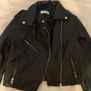 charlotte russe leather jacket
